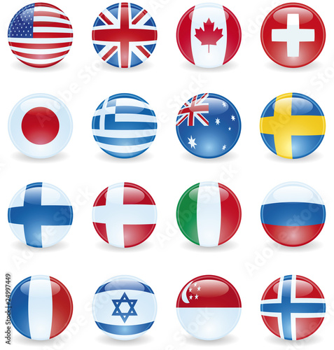 Flag Buttons