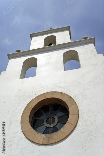 Canvas-taulu White Church Front