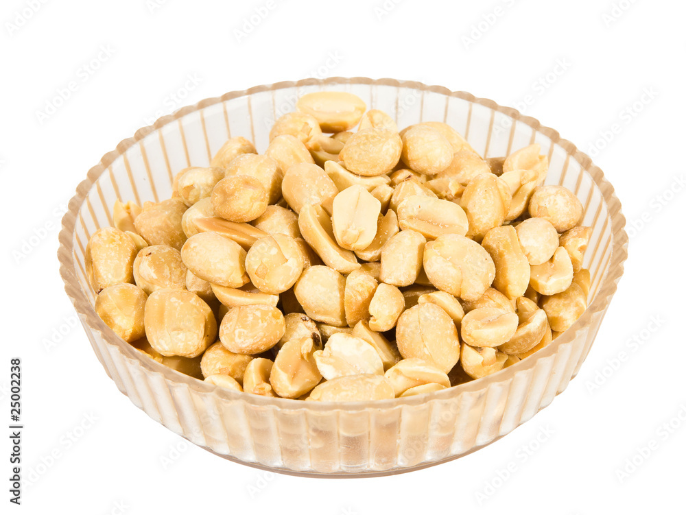 Peanut nuts isolated over white with clipping path Peanut nuts isolated over white with clipping path