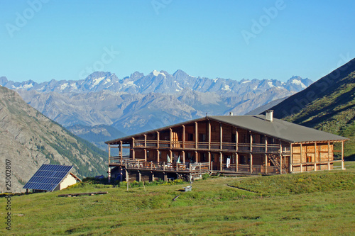 Foto Sommets des Ecrins, derrière le refuge Agnel (Queyras)