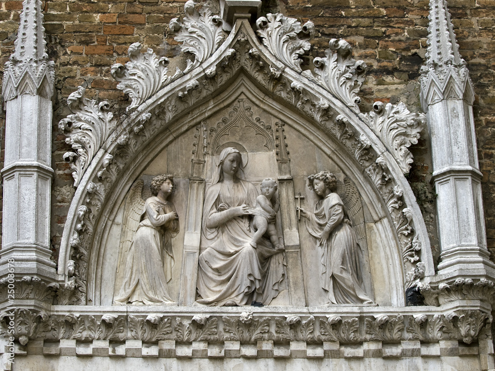 the Santa Maria Gloriosa dei Frari  church - Venice Italy