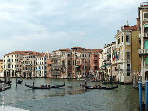 Venice - Exquisite antique buildings along Canal Grande © wjarek