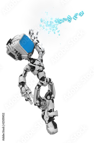 Blue Screen Robot, Data Box Catch
