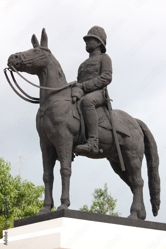 Fototapeta premium King Chulalongkorn Statue, Kalasin