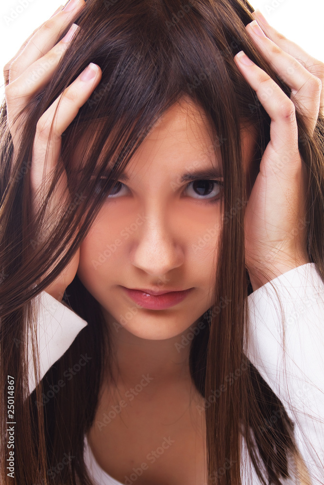Beautiful teenage girl Beautiful teenage girl