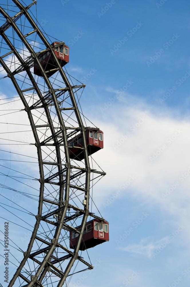 Fototapeta premium Riesenrad im Detail