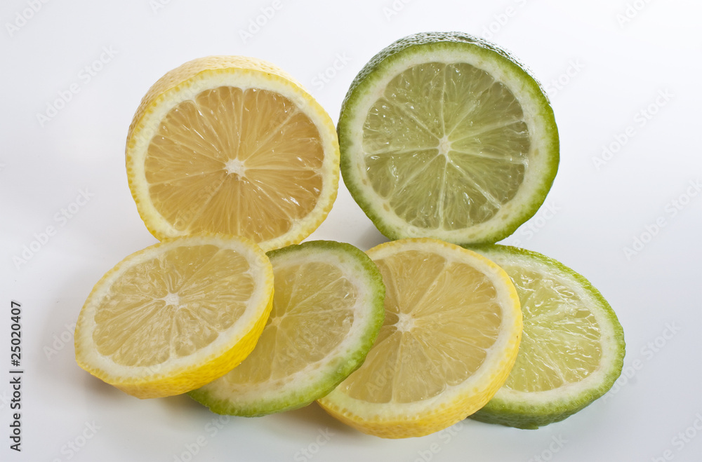 Studio captured Lemon and Lime Slices
