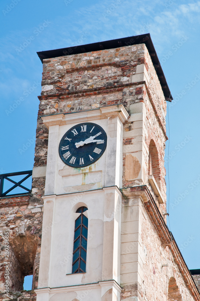 Clocktower of the Fort in Sarospatak