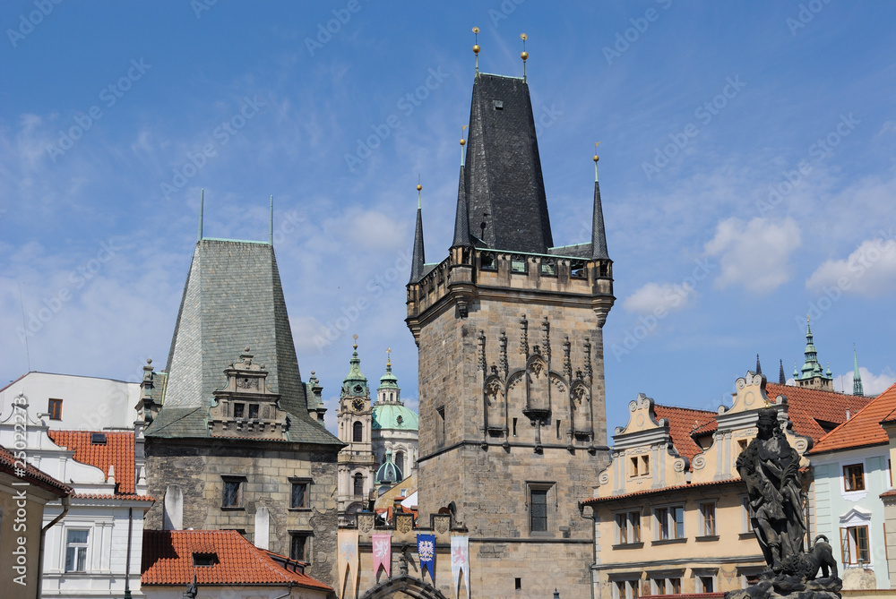 Fototapeta premium Prague Roofs