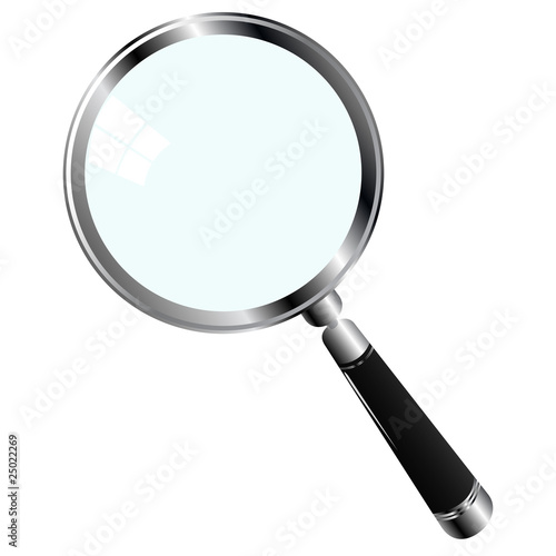 Obraz na plátně magnifying glass
