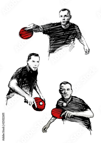 ping pong trio