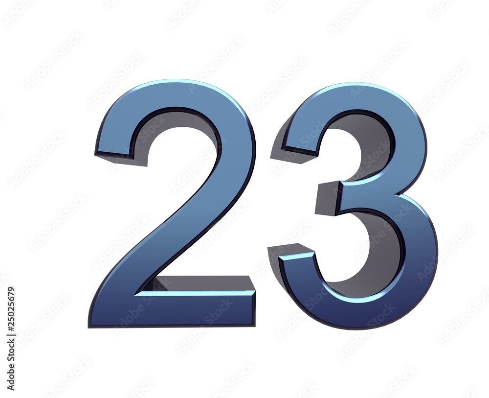 Zahl 23 Zahl 23