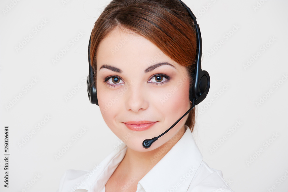 friendly telephone operator friendly telephone operator