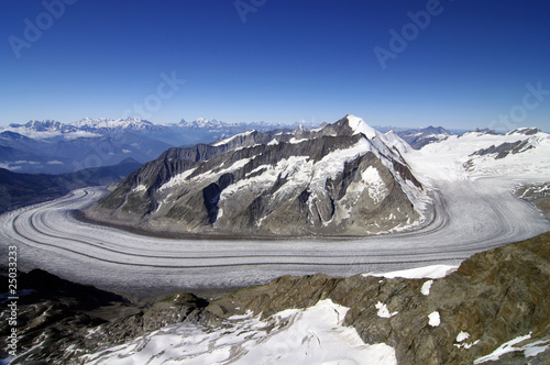 Die schönsten Gletscher der Erde - Aletschgletscher