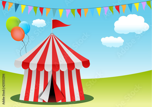 Circus tent