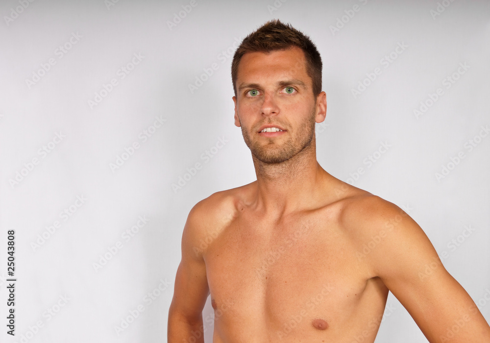 Fototapeta premium Portrait of young man.