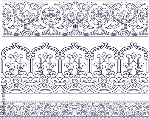 seamless baroque pattern