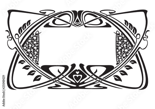 Rahmen ArtDeco styled