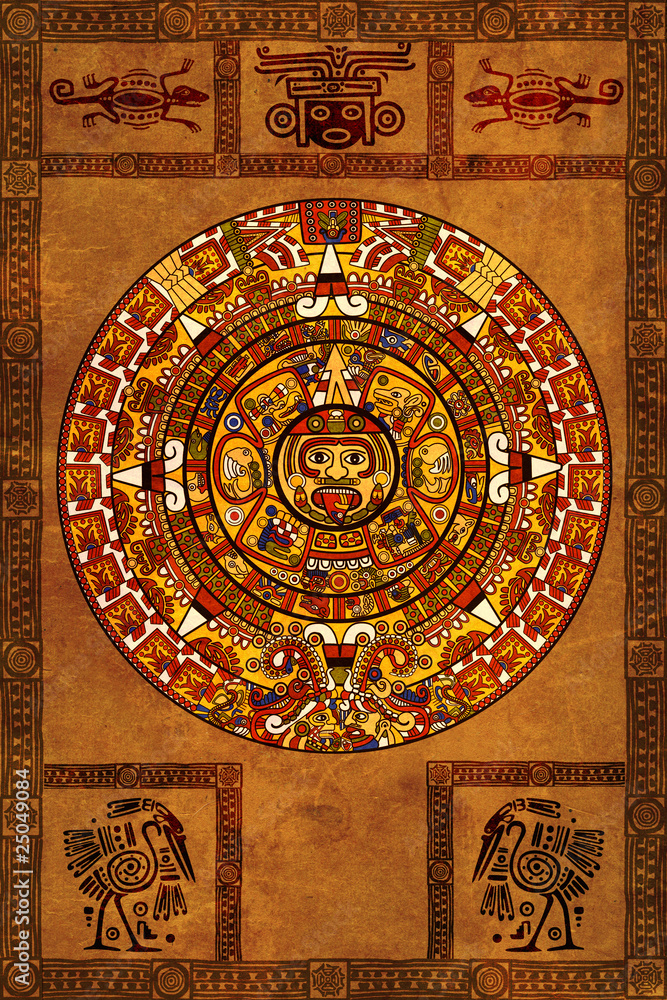 Fototapeta premium Maya calendar