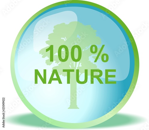 bouton 100 % nature