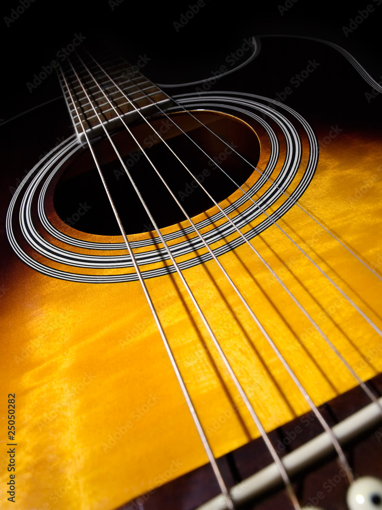 Obraz premium gitara akustyczna