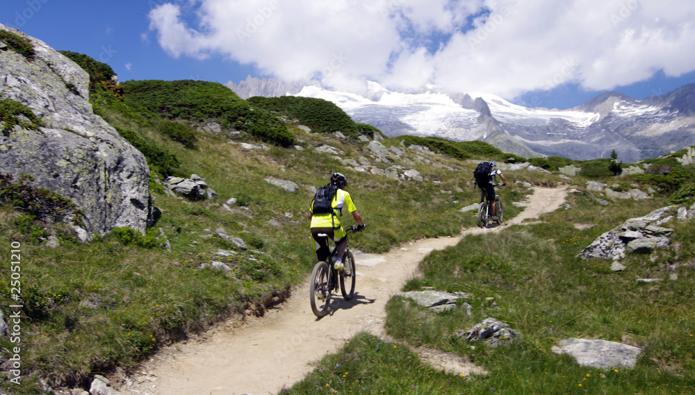 Mountainbiken im Hochgebirge