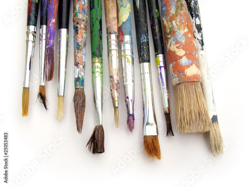 Artists paintbrushes