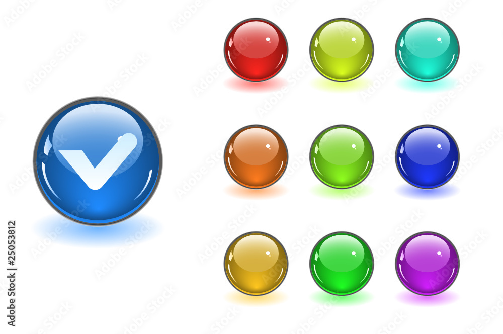 Buttons for web
