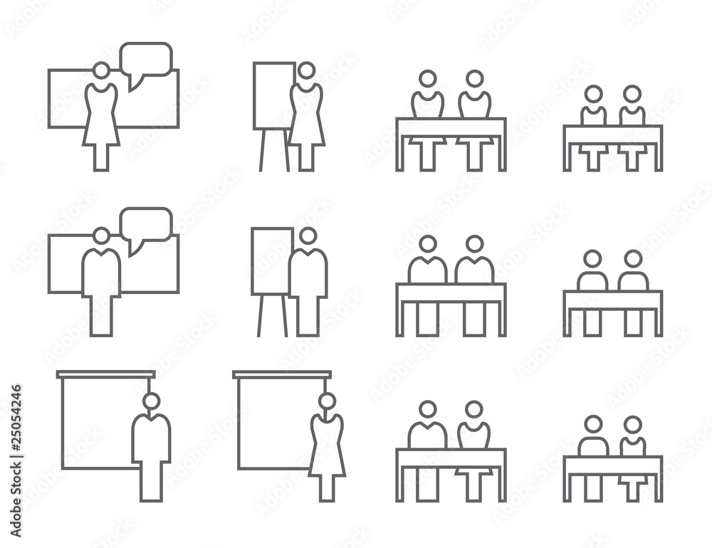 Icon Set Schule Icon Set Schule