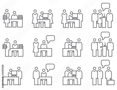 Icon Set Teamwork