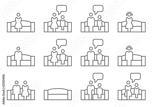 Icon Set Couch