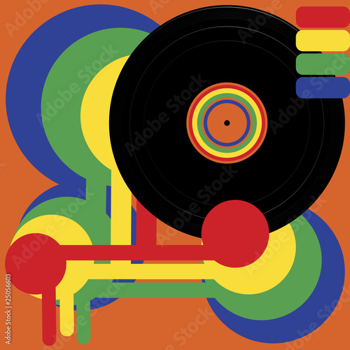 Retro Party Background