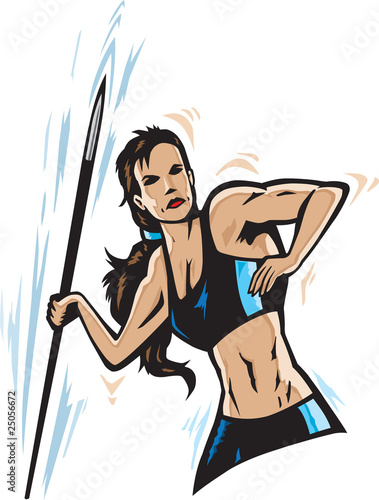 Javelin girl