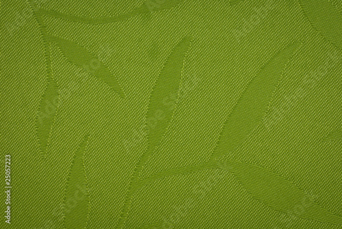 Floral green fabric