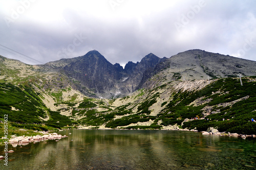 Bergsee Hohe Tatra Slowakai