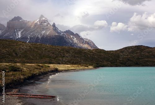 Torres del Paine lake