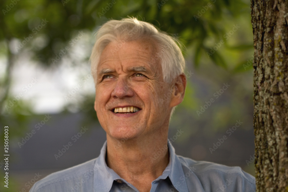 Smiling Senior Citizen Smiling Senior Citizen