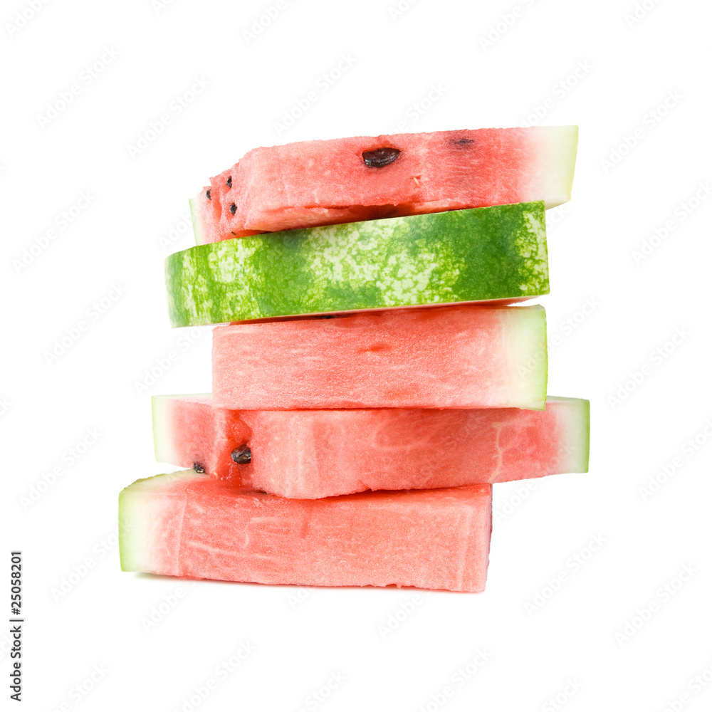 Slices of watermelon. Slices of watermelon.