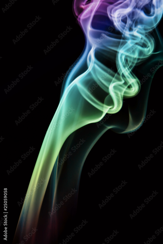 Abstract background of beautiful color smoke waves. Abstract background of beautiful color smoke waves.