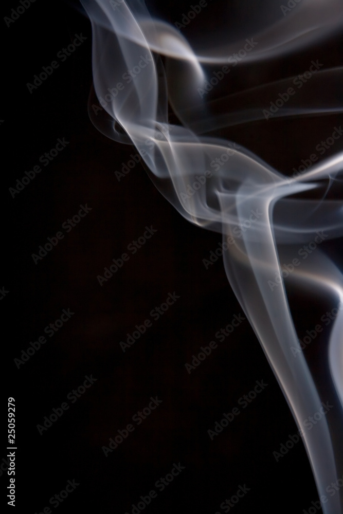 Naklejka premium Abstract background of beautiful color smoke waves.