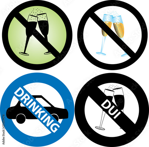 No Drinking Sign