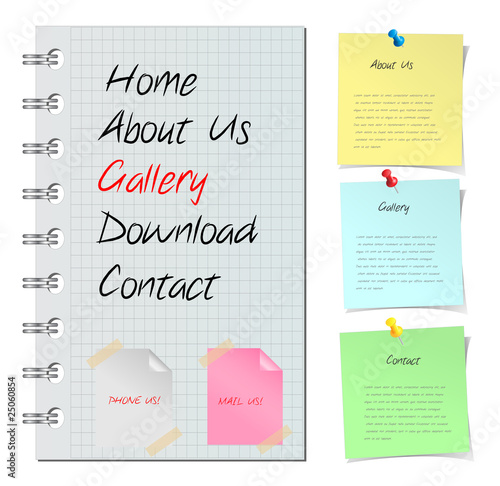 website template