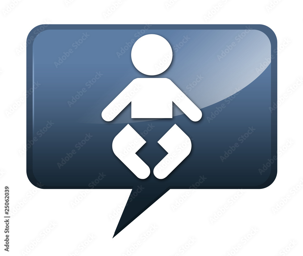 Speech bubble shaped icon Speech bubble shaped icon