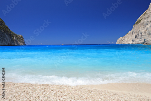 Fototapeta Naklejka Na Ścianę i Meble -  Navagio beach on Zakynthos island, Greece