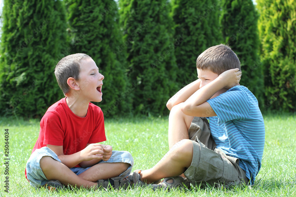 Fototapeta premium Don't scream at me