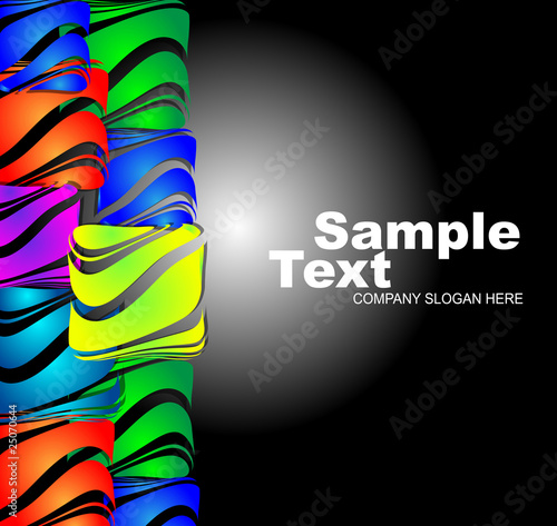 Vector illustration. Business concept design. Abstract backgroun