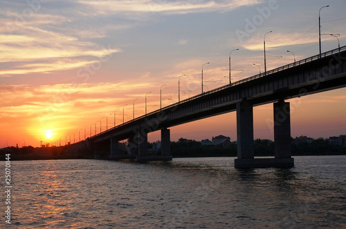 a big bridge through the river © Elisheva Monasevich