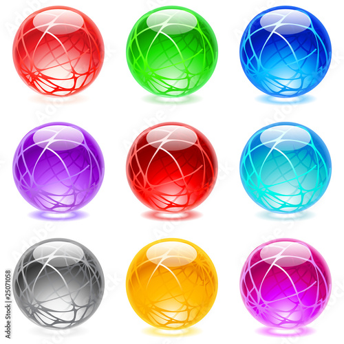 Glossy spheres