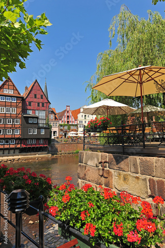 Der historische Stintmarkt in Lüneburg