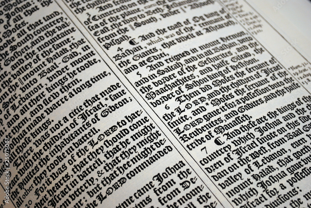 Obraz premium scripture